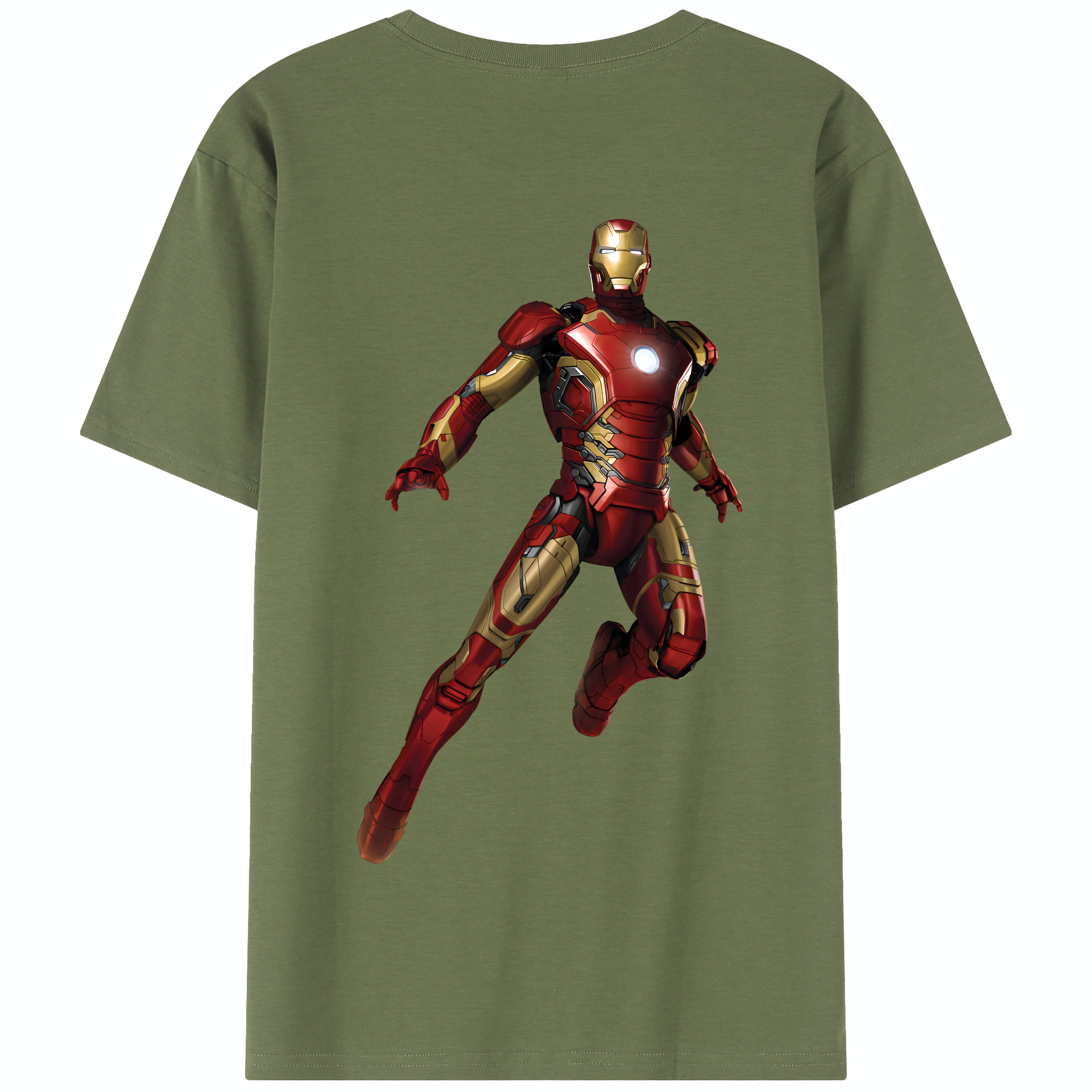 （画像用） アベンジャーズ The Avengers 綿100％半袖Tシャツ（背面プリント）